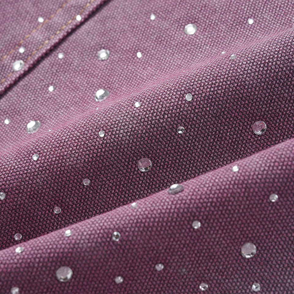 Rhinestone Cowboy Denim Shorts