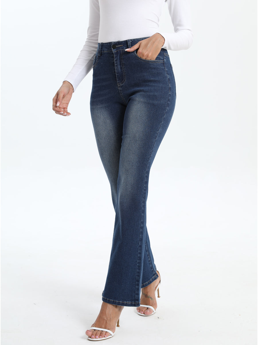 Vintage High-Waisted Flare Jeans
