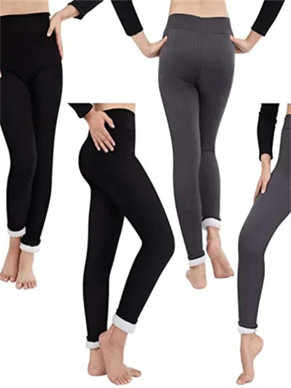 ICONE | Fleece-Lined Winter Leggings - Ultra Soft & Warm