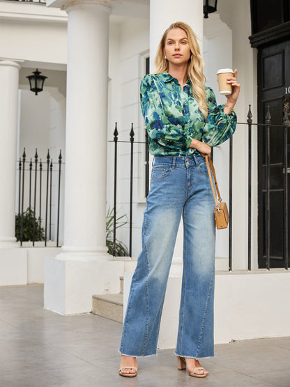 Cropped Wide Leg Bootcut