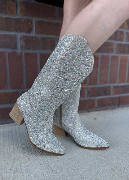 Women's Silver Dollar Western Boots - Snip Toe