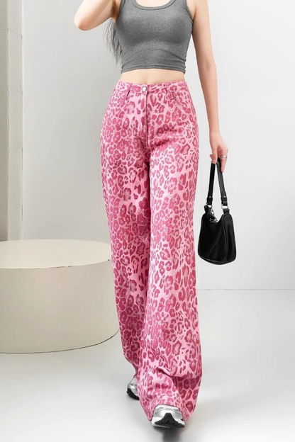 Leopard Jeans