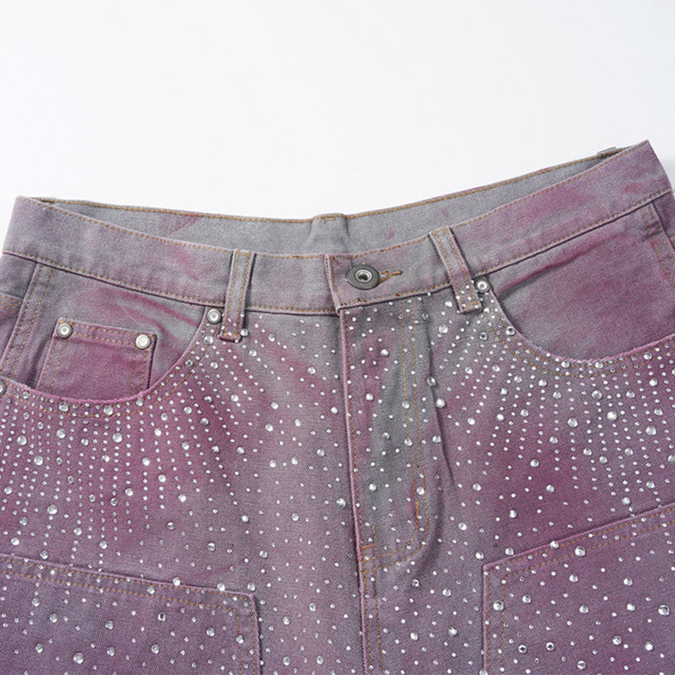 Rhinestone Cowboy Denim Shorts