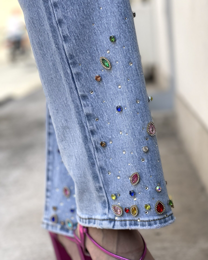 Jeans with Jewels on Them